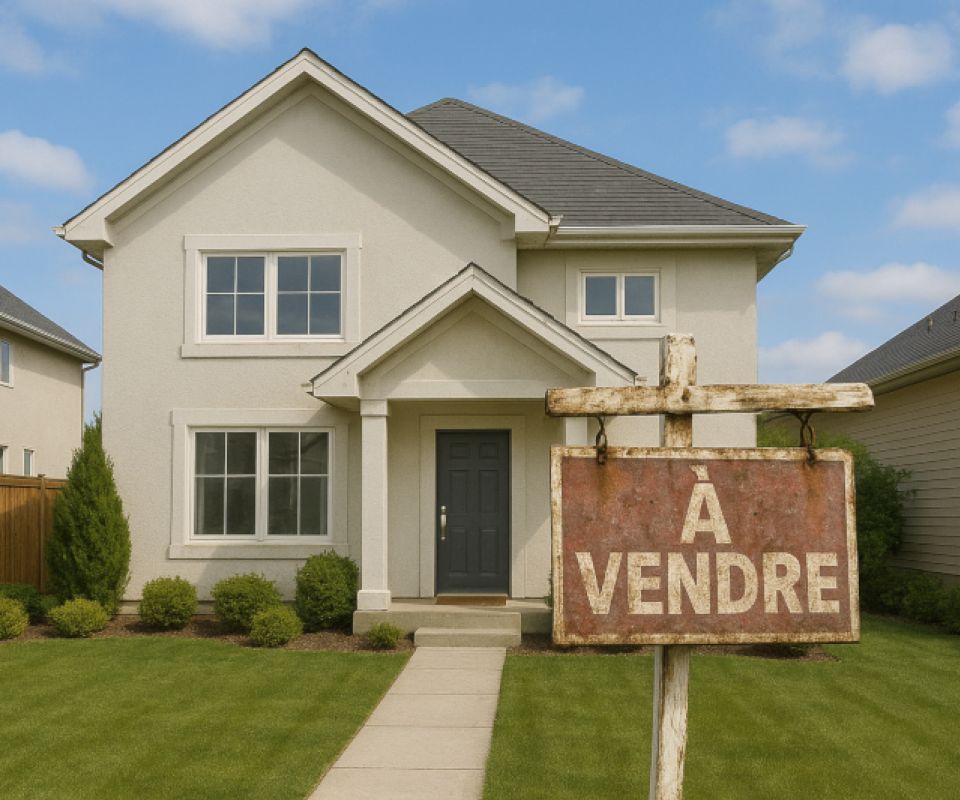 Alt="Maison qui n'arrive pas à se vendre" 
